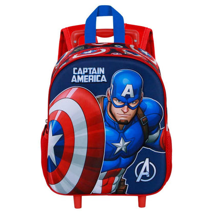 Trolley 3D Patriot Captain America Marvel 34cm