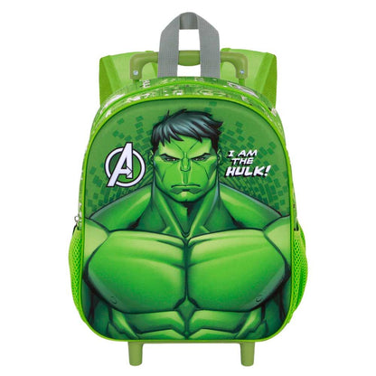 Carrinho 3D Hulk Fúria Marvel 34cm