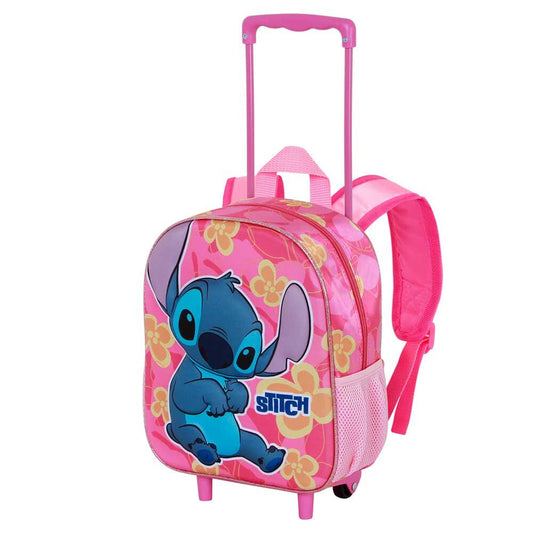 3d cute stitch disney trolley 34cm
