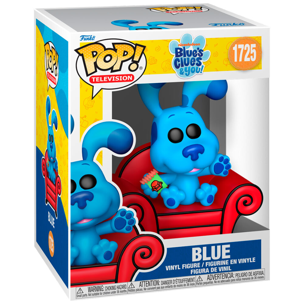 premium pop figure blues clues & you blue