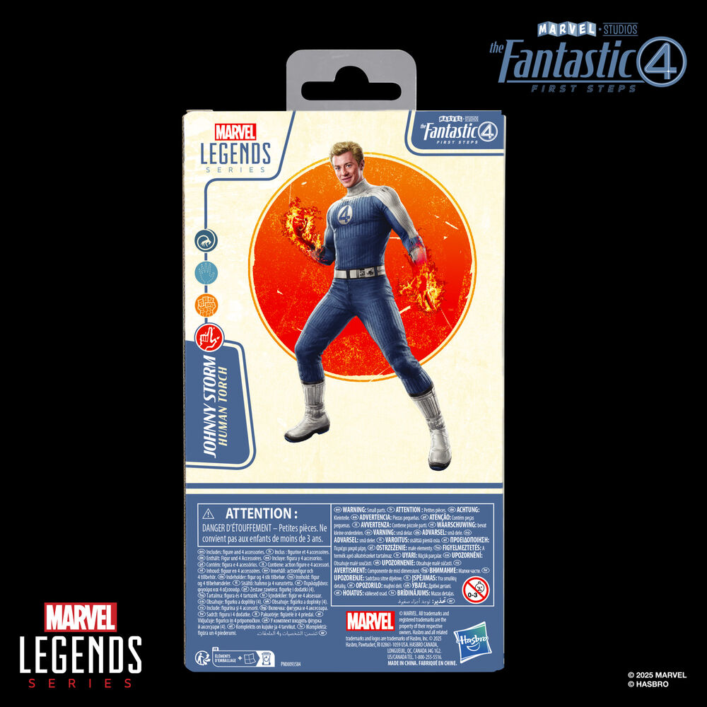 Johnny Storm Figurka Fantastyczna Czwórka Marvel 15 cm