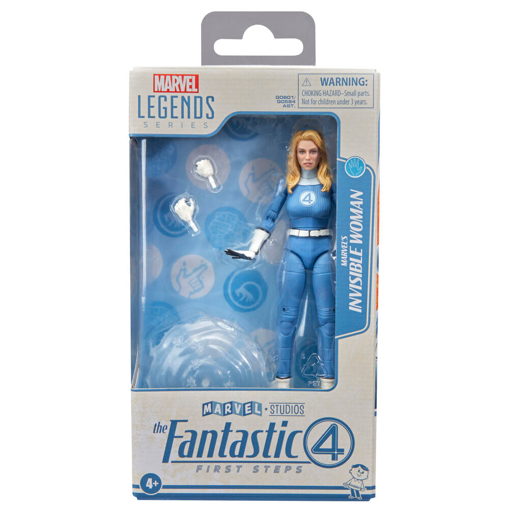 Figur der Unsichtbaren Frau aus den Fantastic Four von Marvel 15 cm