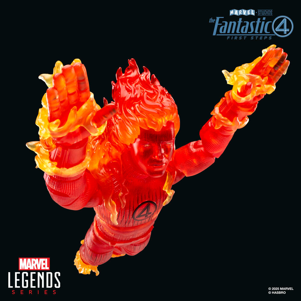 Menschliche Fackel Figur Fantastic Four Marvel 15cm