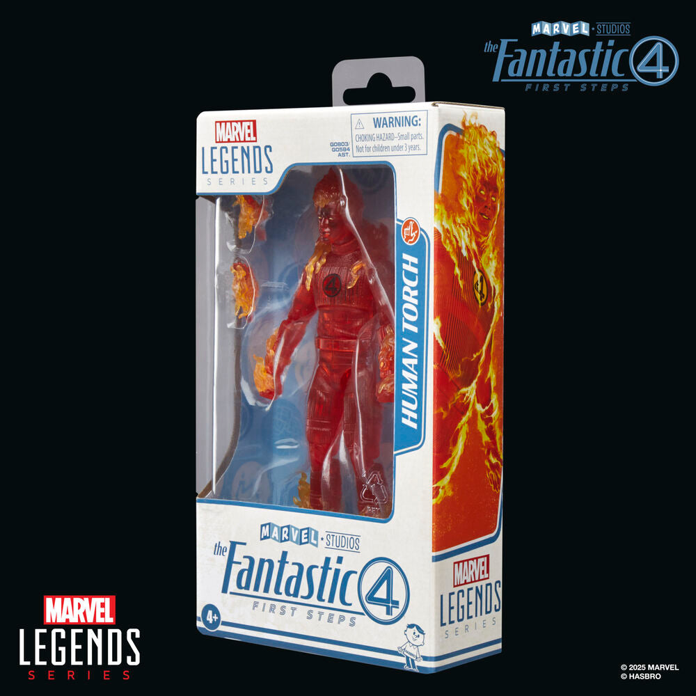 Menschliche Fackel Figur Fantastic Four Marvel 15cm