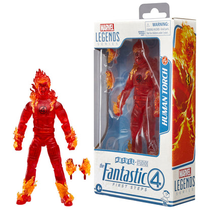 Menschliche Fackel Figur Fantastic Four Marvel 15cm