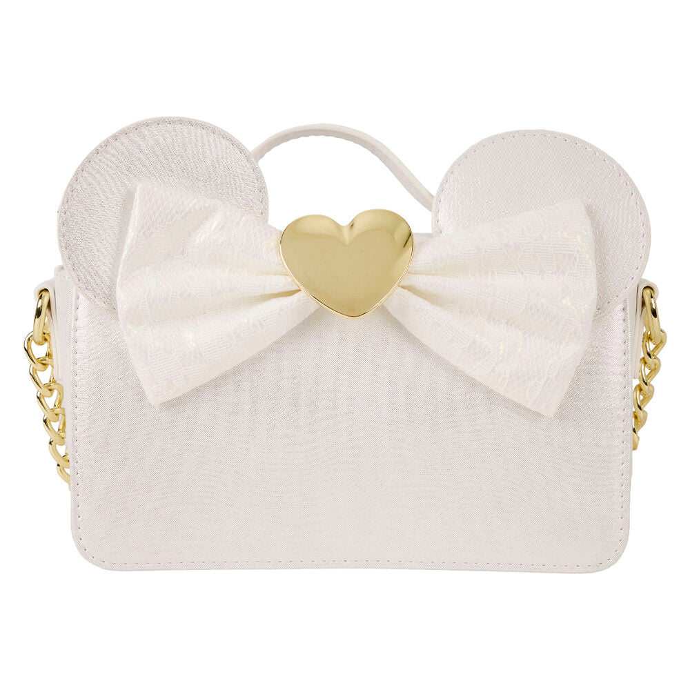 disney minnie mouse wedding bag by loungefly