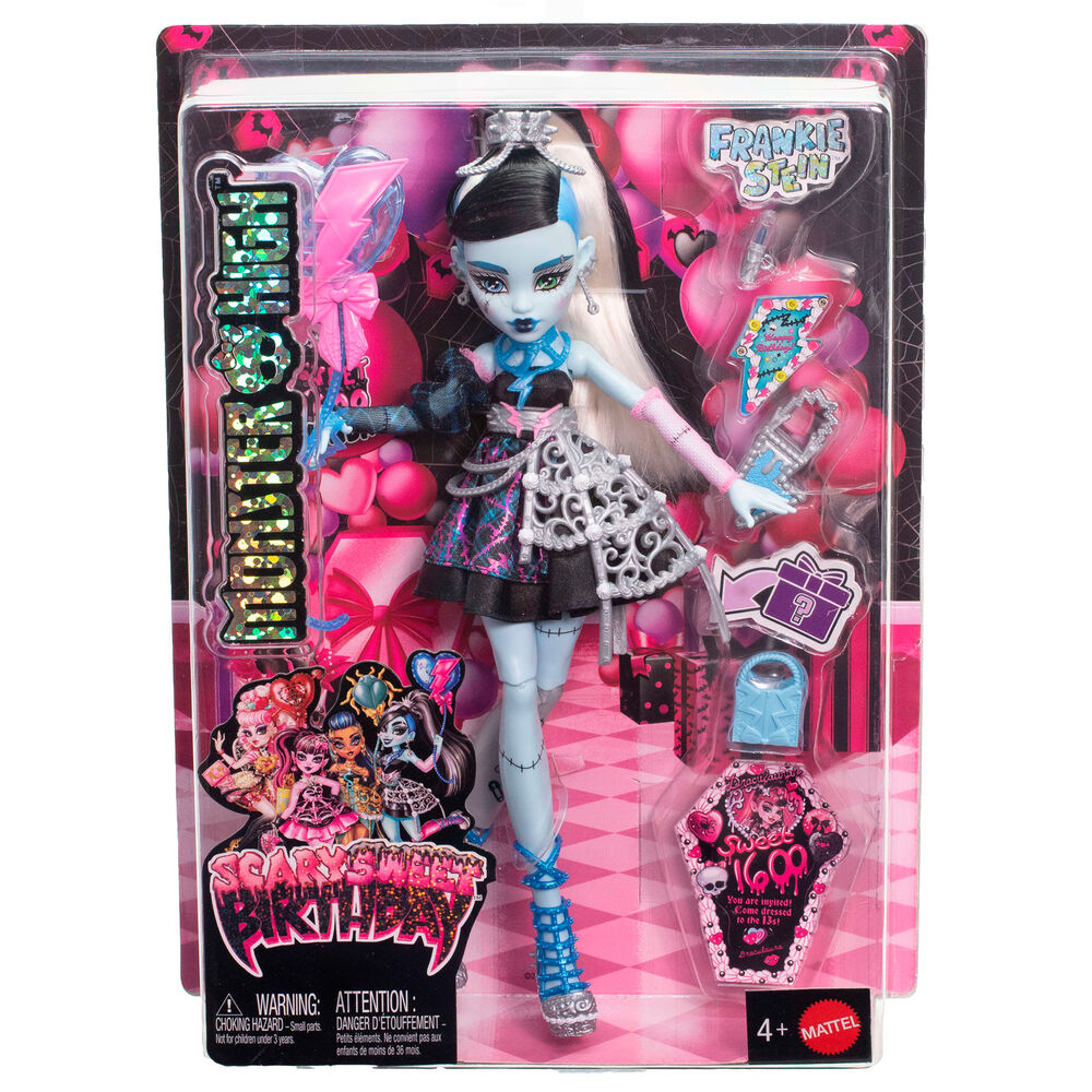Frankie Stein Strasznie Słodka Urodzinowa Lalka 1600 Monster High