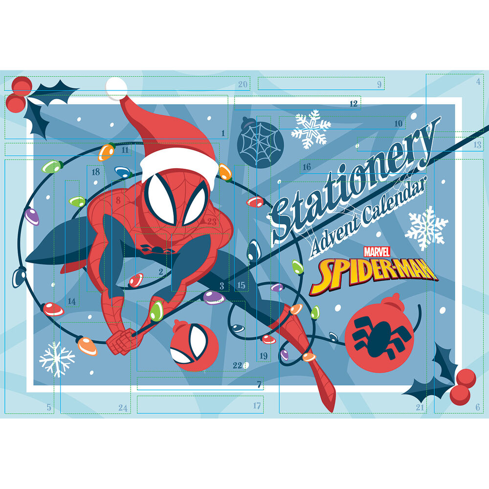 marvel spiderman advent calendar