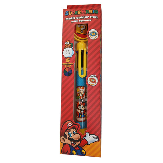 super mario bros nintendo multicolor pen