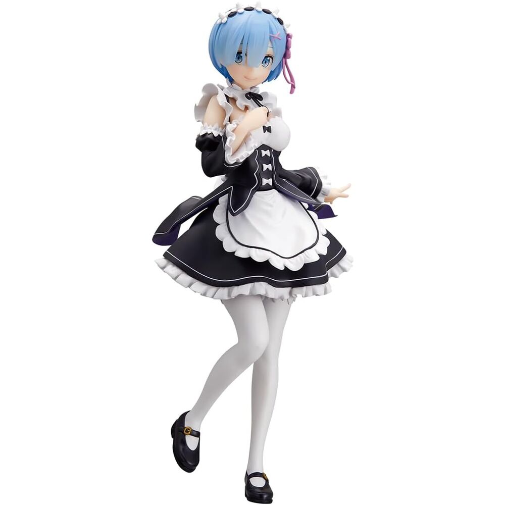 figure rem glitter & glamorous re:zero starting life in another world 24cm