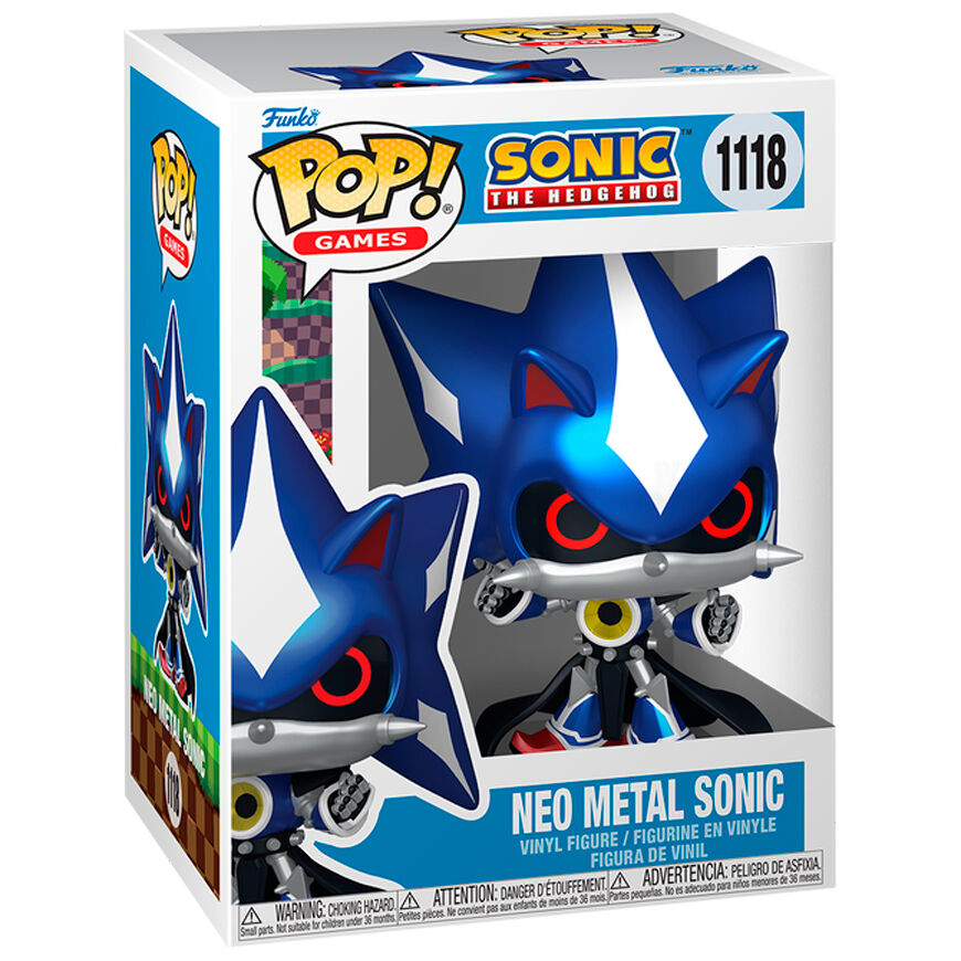 pop figure sonic the hedgehog neo metal sonic