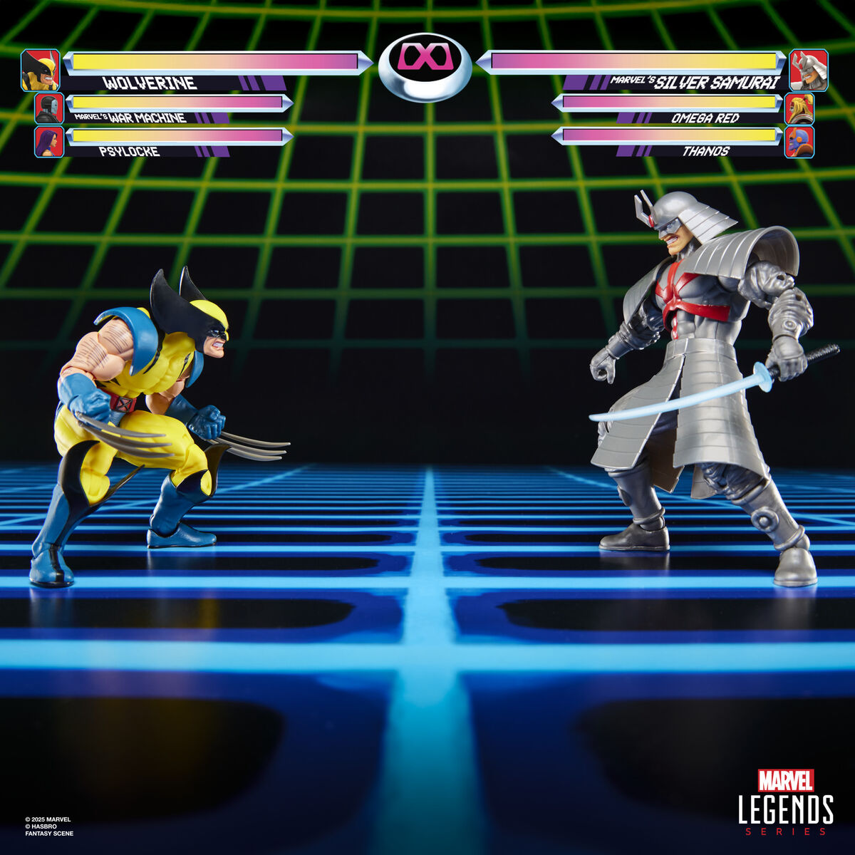 Blister 2 figures Wolverine & Silver Samurai Gameverse Marvel Legends 15cm