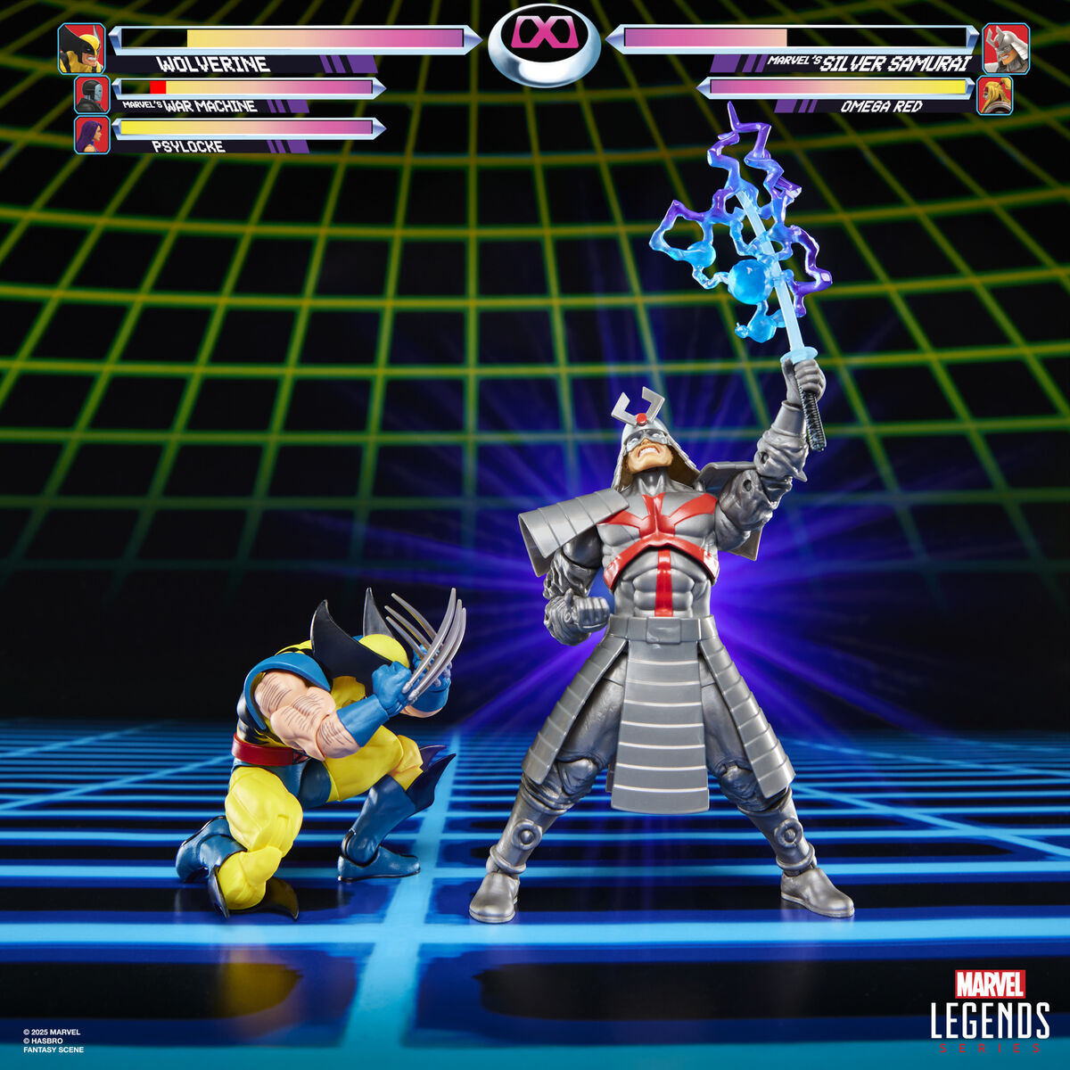 Blister 2 figures Wolverine & Silver Samurai Gameverse Marvel Legends 15cm
