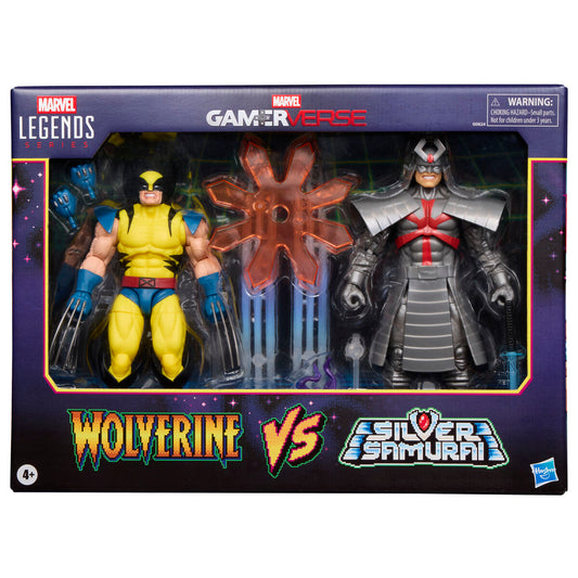 Blister 2 Figuren Wolverine & Silver Samurai Gameverse Marvel Legends 15cm