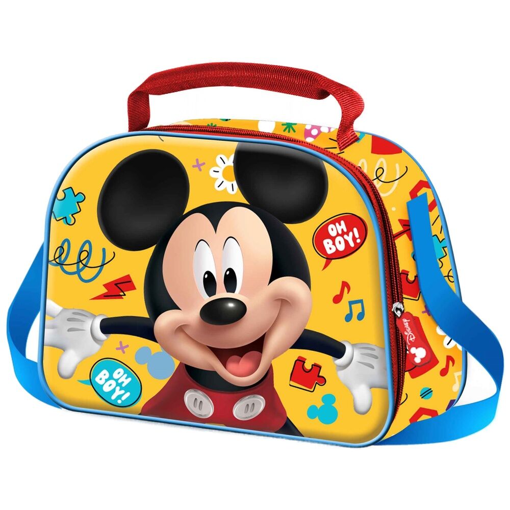 3d mickey mouse disney lunch bag