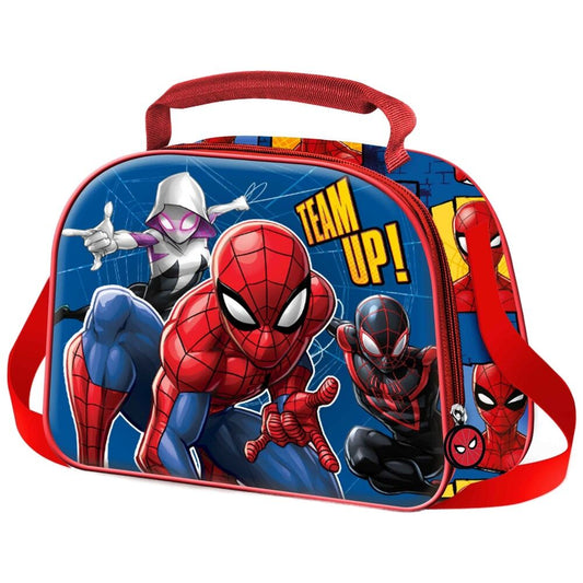3d best team spiderman marvel snack bag