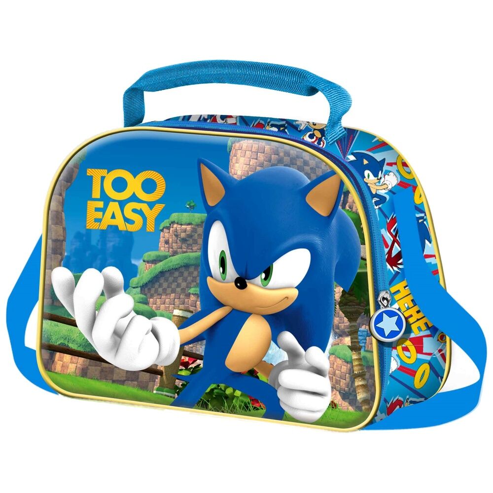 3d easy sonic the hedgehog snack bag
