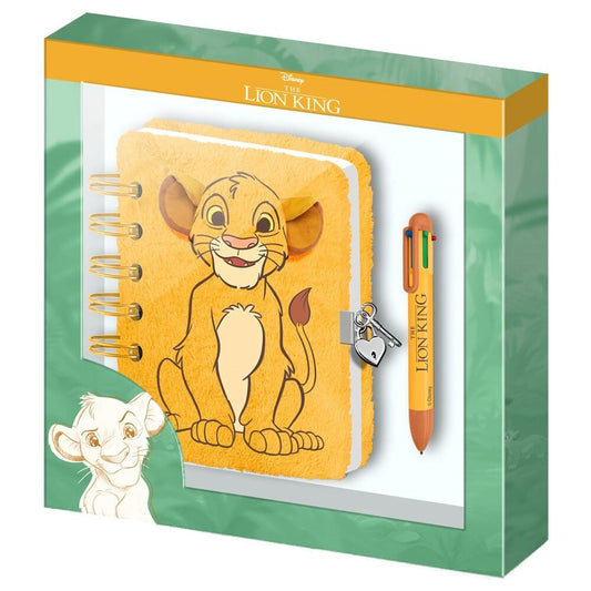 plush diary  pen the lion king disney