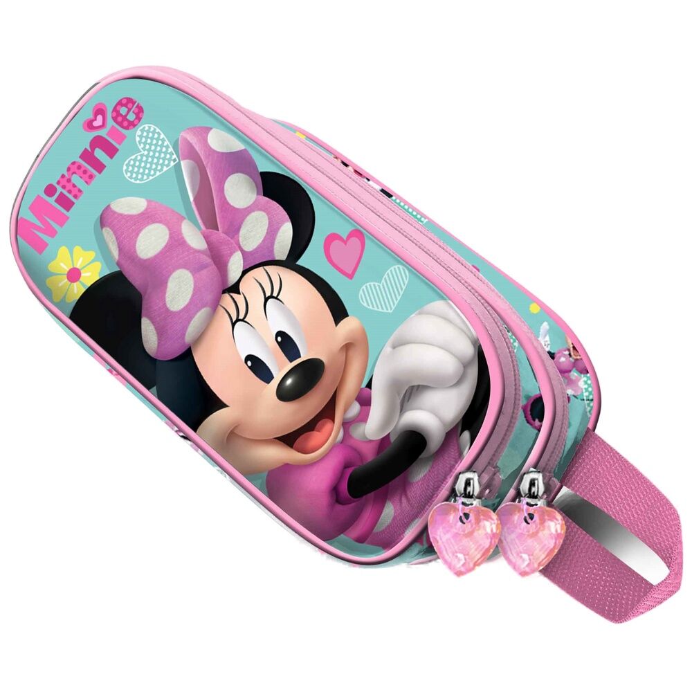 3d pose minnie disney double pencil case