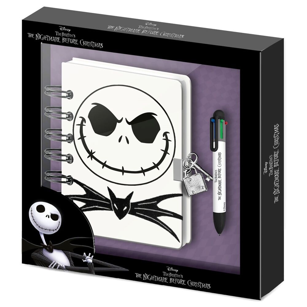 nightmare before christmas disney journal  pen