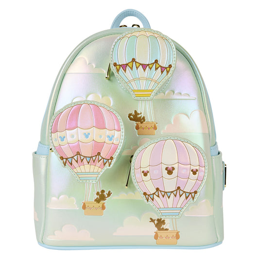 hot air balloon mickey & friends disney loungefly backpack 26cm