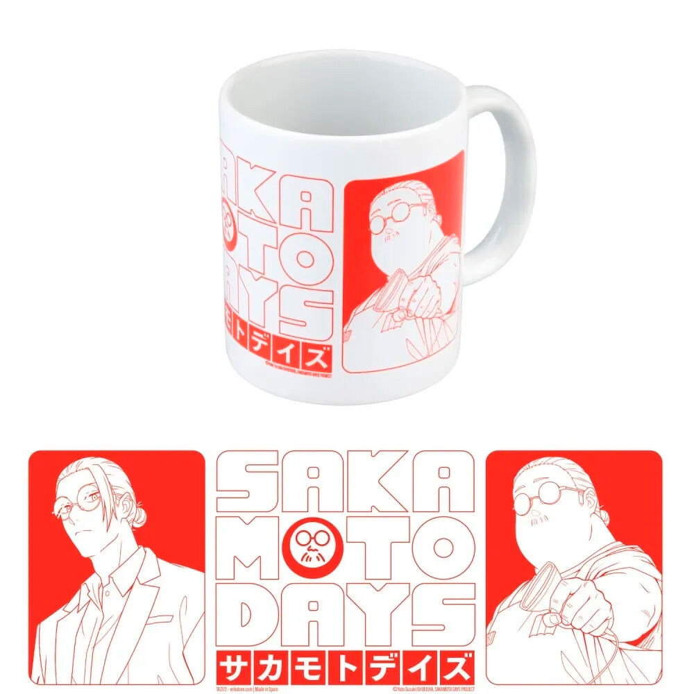 sakamoto days mug 350ml