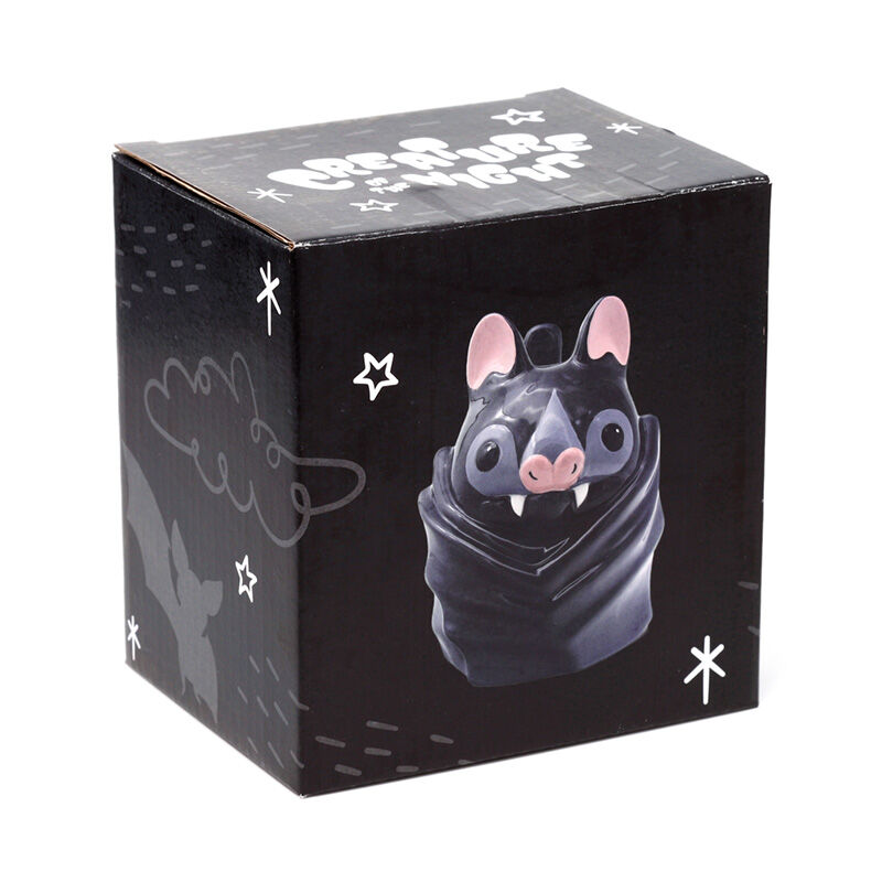Taza de murciélago 3D