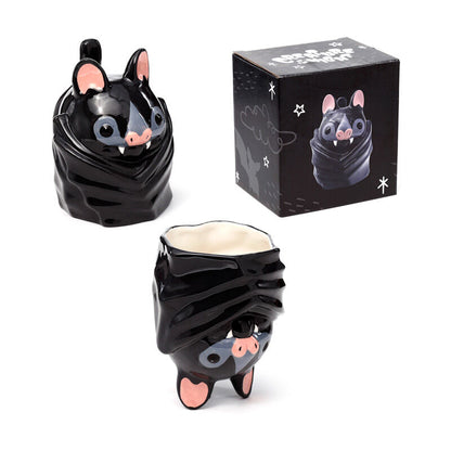 Taza de murciélago 3D