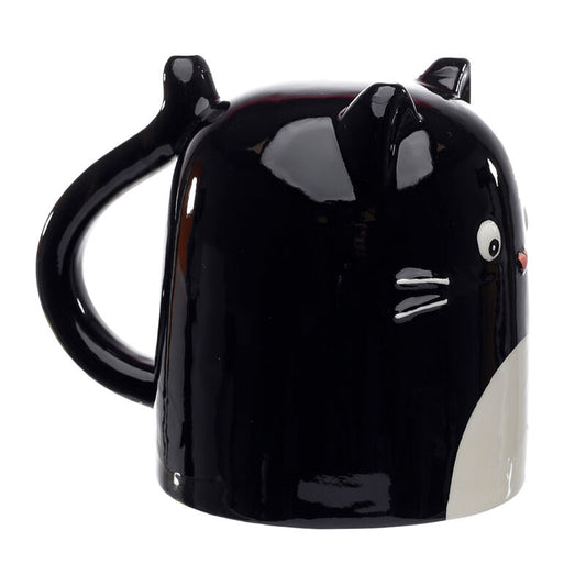 Tazza 3D a forma di gatto da 500 ml
