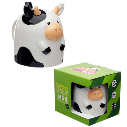 Taza con diseño de vaca en 3D de 500 ml