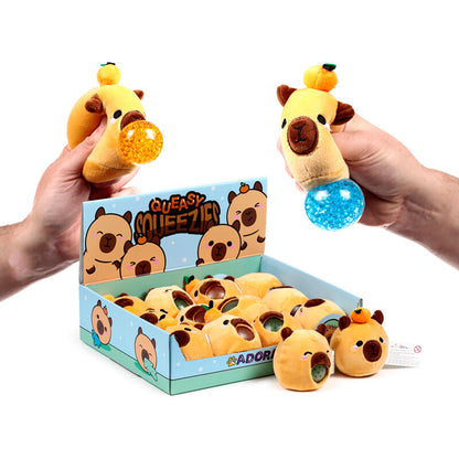 Queasy Squeezies Capybara Plüschsortiment