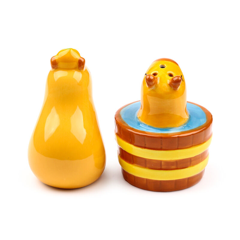 Conjunto de saleiro e pimenteiro Capivara