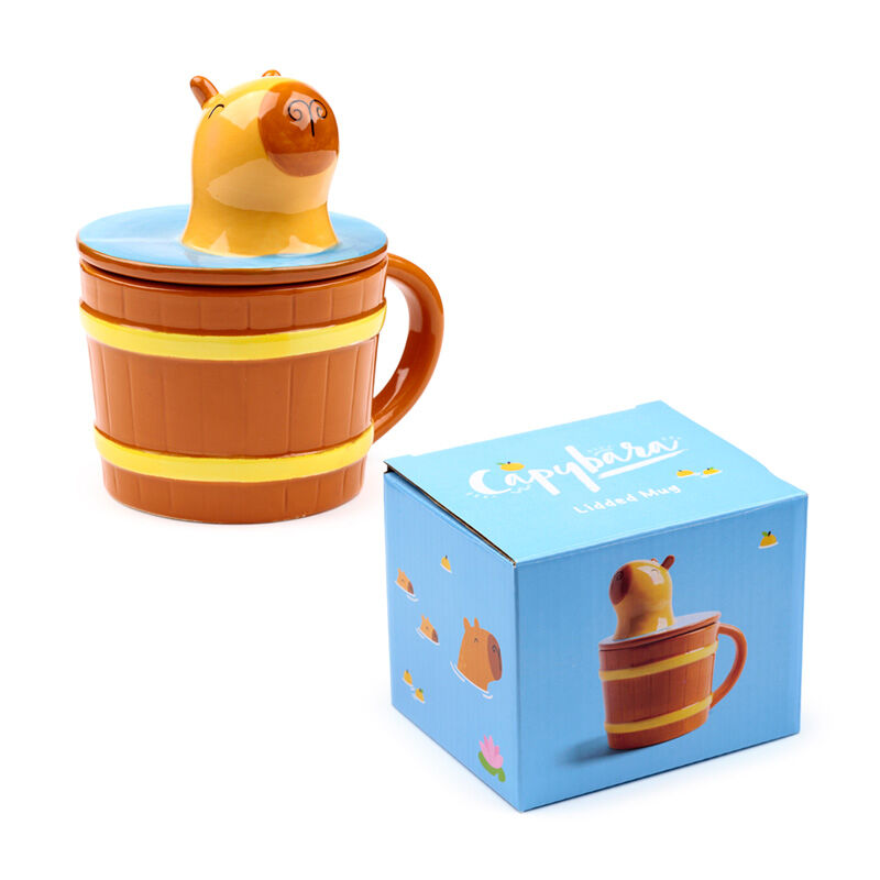 Caneca Capivara com Tampa
