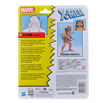 Figure Wolverine Weapon X X Men Marvel Comics 15cm