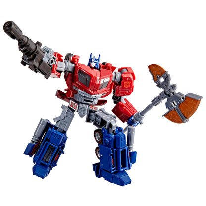 figure optimus prime mtmte collection war of cybertron transformers 165cm