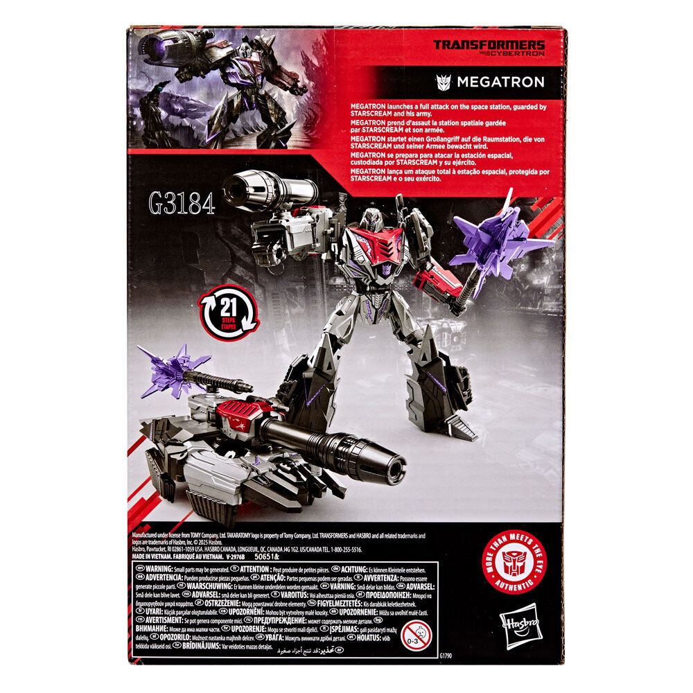 Figurine Megatron MTMTE Collection War of Cybertron Transformers 16 5 cm