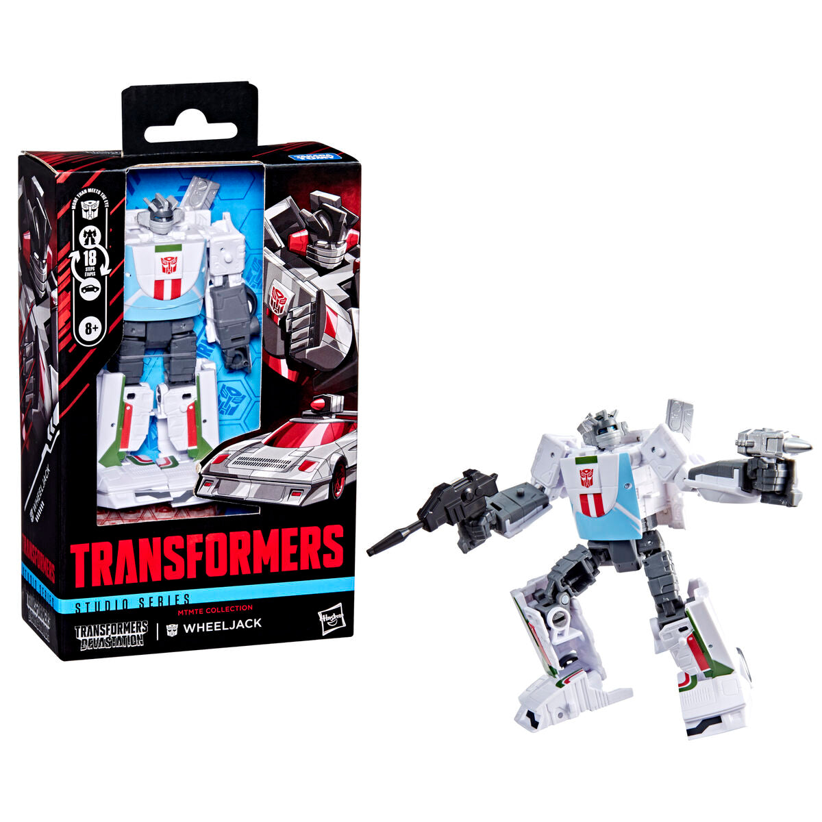 Action figure Wheeljack della collezione MTMTE Devastation Transformers 11 cm