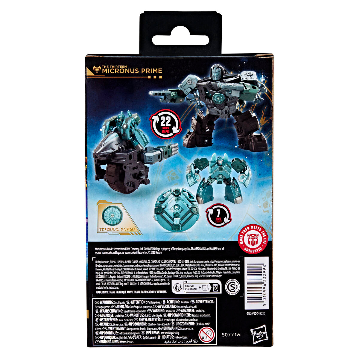 Figur Micronus Prime aus der Reihe „Age of the Primes“ (Transformers)  14 cm