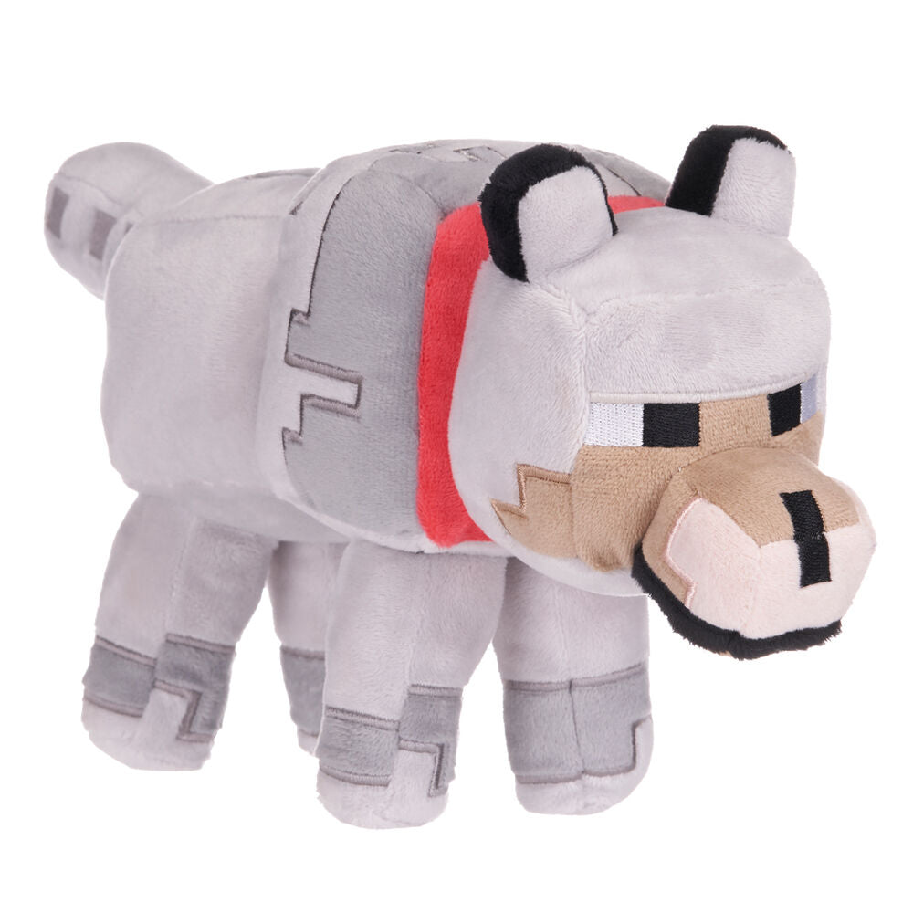 minecraft wolf plush 26cm