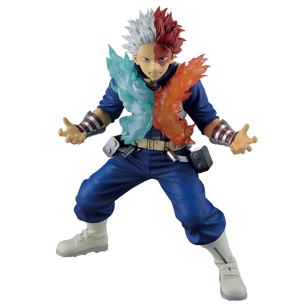 figure ichibansho shoto todoroki on top of hapiness my hero academia 20cm