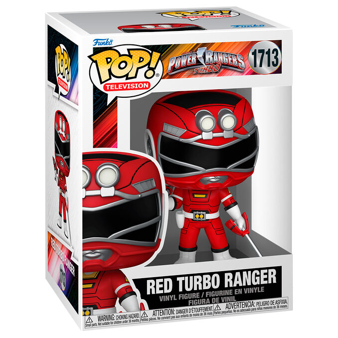 Power Rangers Turbo POP Figure Red Turbo Ranger