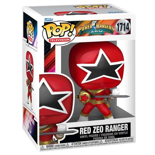 Power Rangers Turbo POP Figure Red Zeo Ranger