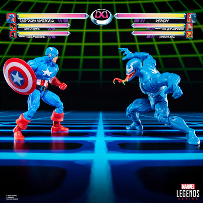 Blister 2 figures Captain America & Venom Gameverse Marvel Legends Series 15cm