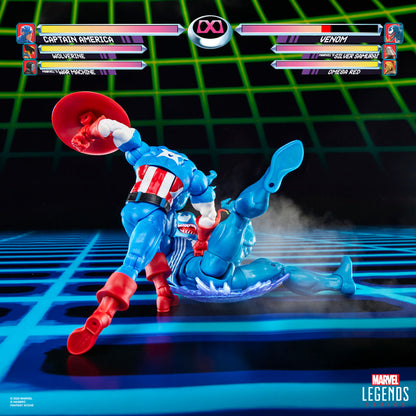 Blister 2 figures Captain America & Venom Gameverse Marvel Legends Series 15cm