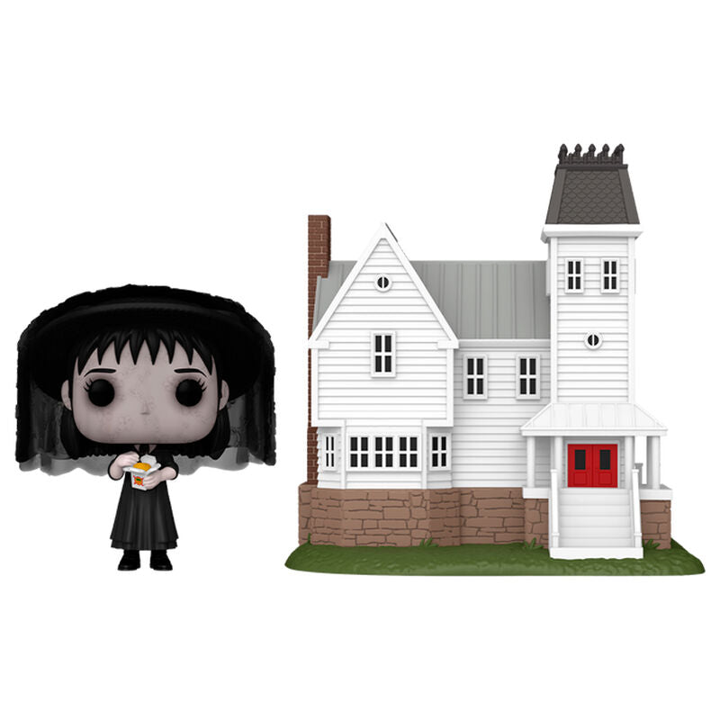pop figure town beetlejuice lydia deetz with maitland house
