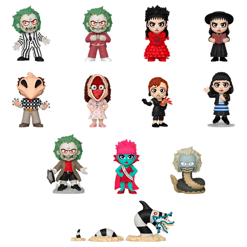 Surtido de figuras sorpresa de Beetlejuice en miniatura