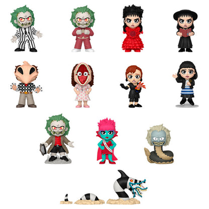 Surtido de figuras sorpresa de Beetlejuice en miniatura