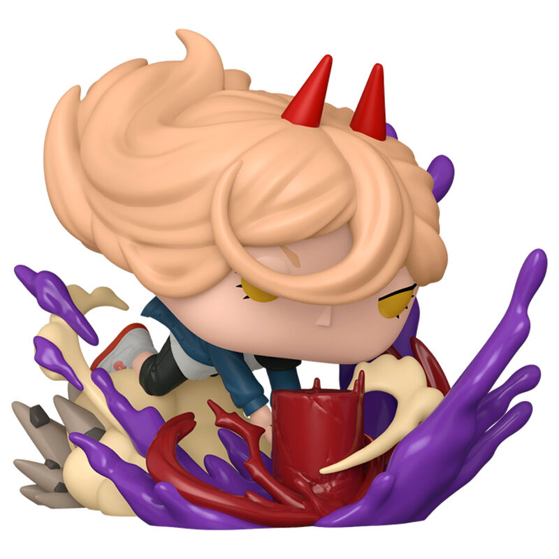pop figure deluxe chainsaw man power with blood hammer