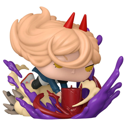 pop figure deluxe chainsaw man power with blood hammer