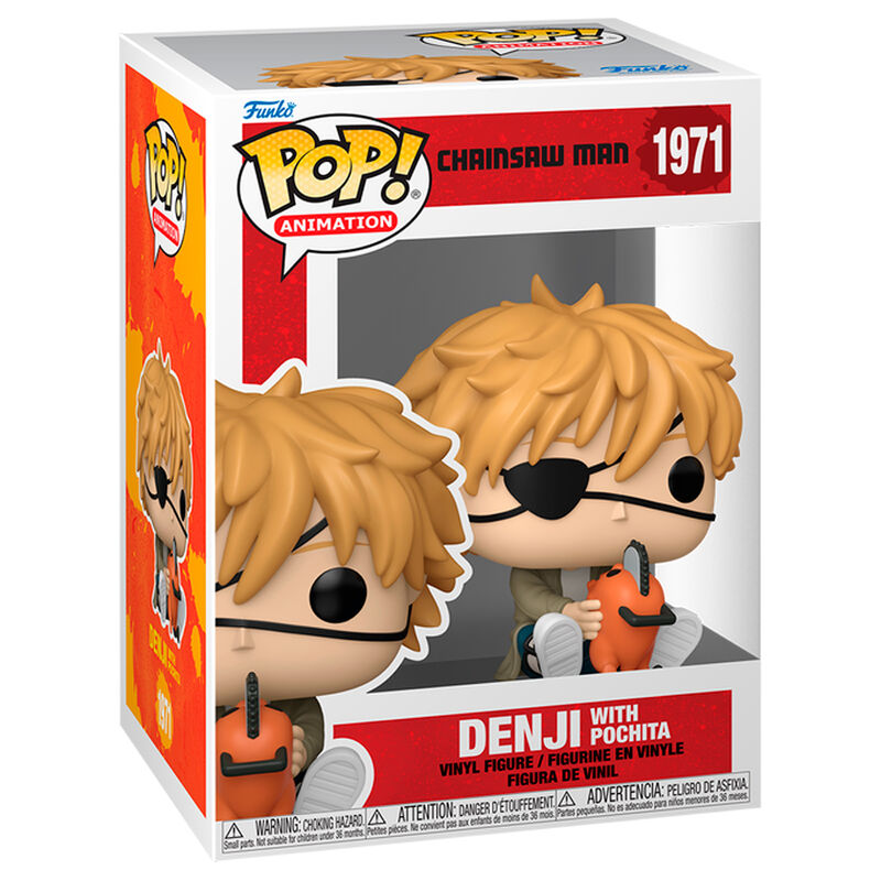 POP Figure Chainsaw Man Denji con Pochita